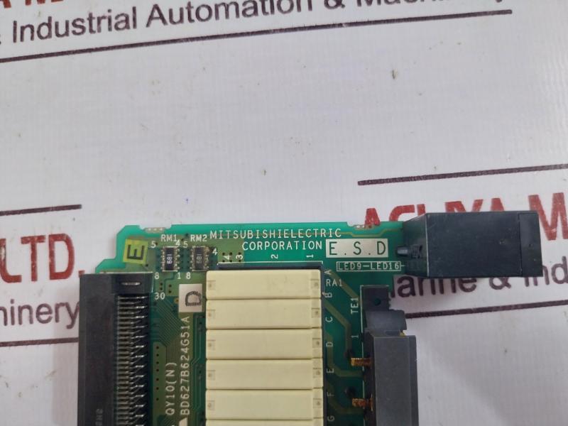 Mitsubishi Electric Qy10(N) Pcb For Plc Q Series Output Module, Bd627B624G51A