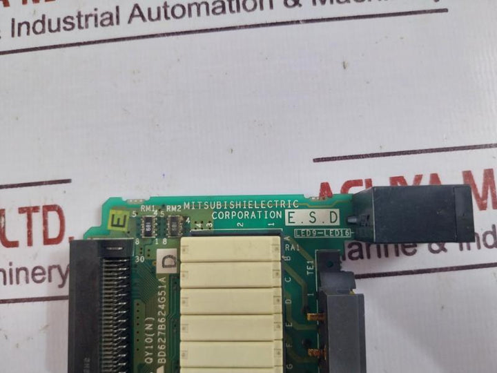 Mitsubishi Electric Qy10(N) Pcb For Plc Q Series Output Module, Bd627B624G51A