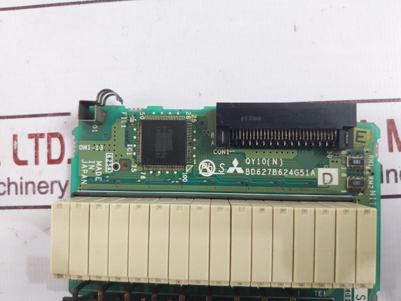 Mitsubishi Electric Qy10(N) Pcb For Plc Q Series Output Module, Bd627B624G51A