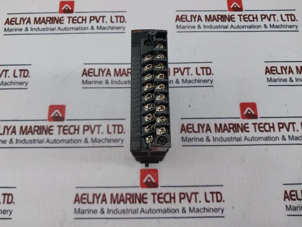 Mitsubishi Electric Qy22 Plc Q Series Output Module 100-240Vac 0.6A