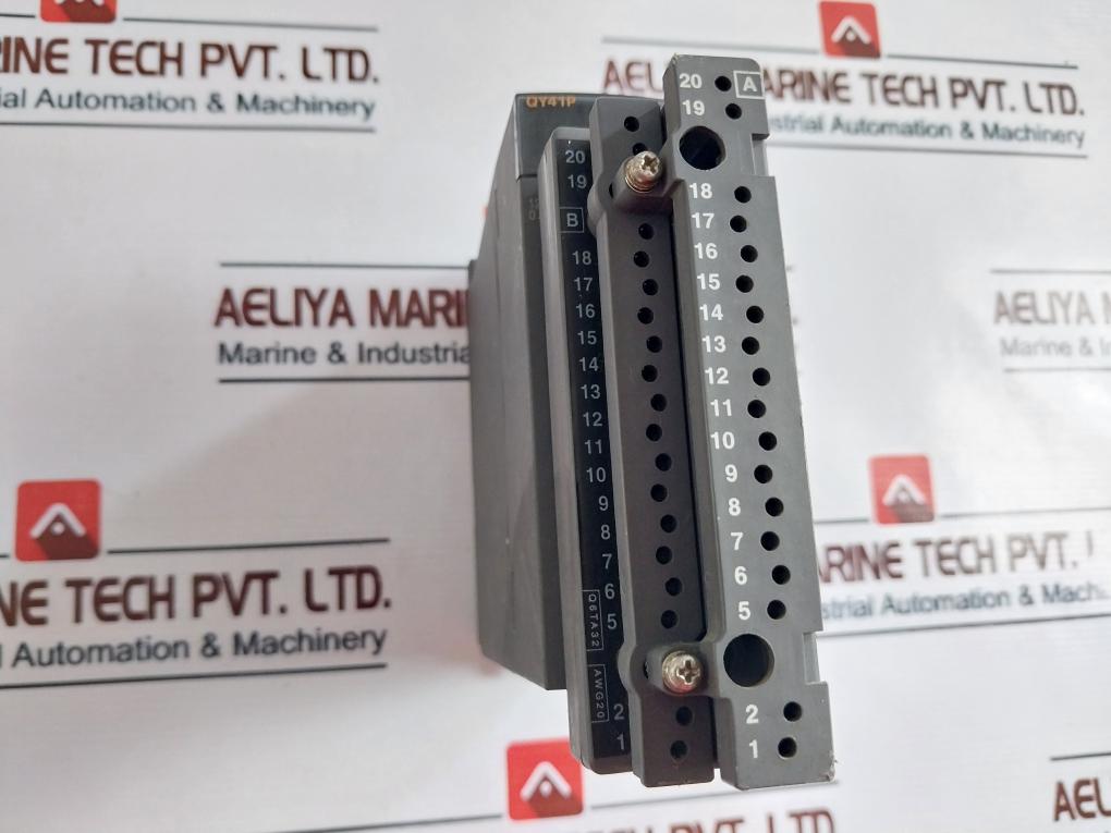 Mitsubishi Electric Qy41P Digital Output Module 12/24 Vdc 0.1A