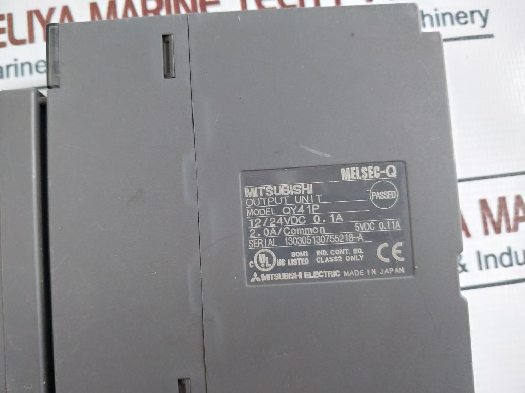 Mitsubishi Electric Qy41P Digital Output Module 12/24 Vdc 0.1A