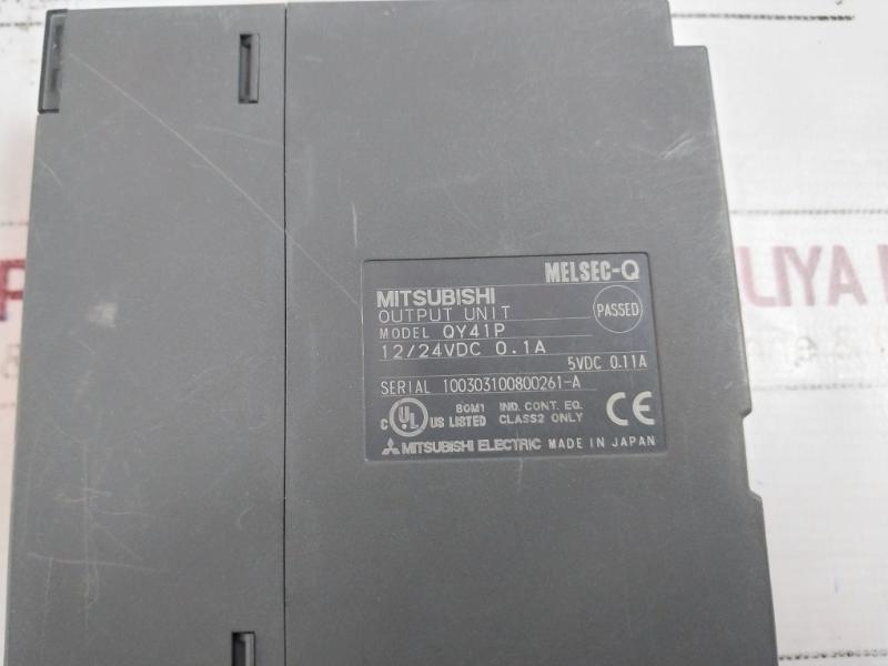 Mitsubishi Electric Melsec-q Qy41P Output Unit 12/24Vdc 0.1A