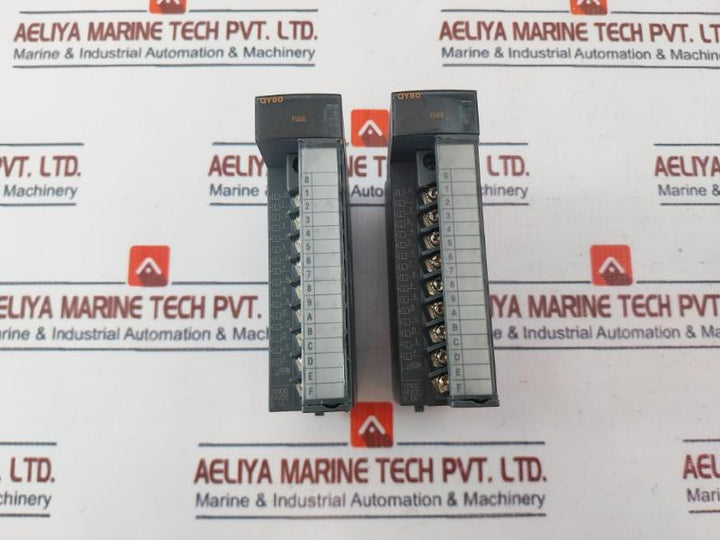 Mitsubishi Electric Melsec-q Qy80 Digital Output Module 12/24Vdc 0.5A