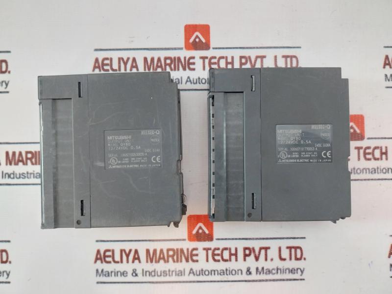 Mitsubishi Electric Melsec-q Qy80 Digital Output Module 12/24Vdc 0.5A