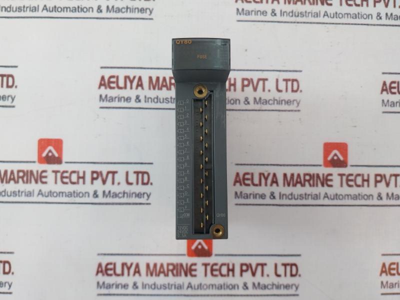 Mitsubishi Electric Qy80 Plc Q Series Output Module 12/24Vdc 0.5A