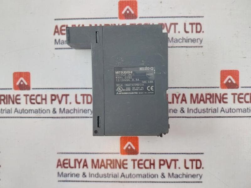 Mitsubishi Electric Qy80 Plc Q Series Output Module 12/24Vdc 0.5A