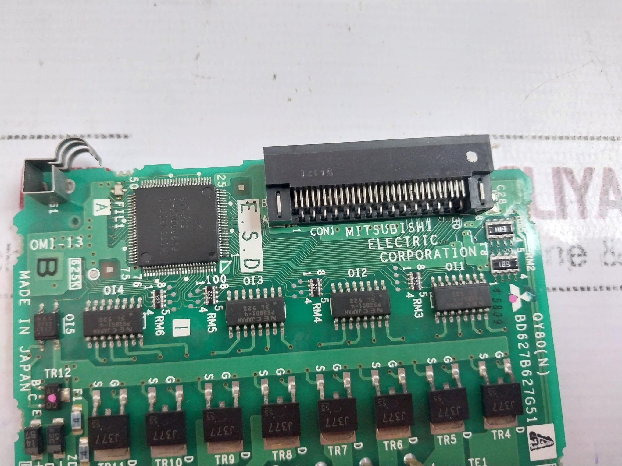 Mitsubishi Electric Qy80(N) Pcb For Plc Q Series Output Module