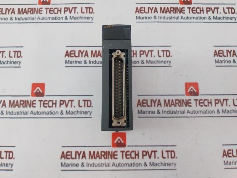 Mitsubishi Electric Qy81P Plc Q Series Output Module 12/24Vdc 0.1A