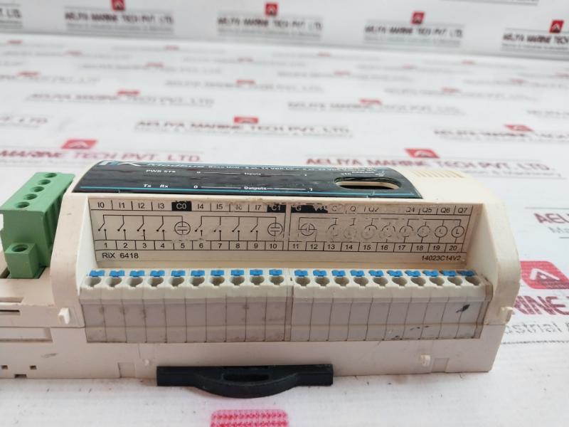 Mitsubishi Electric Rix 6418 Remote I/O Modbus Base Unit 8Pt 24Vdc 14023C14V2