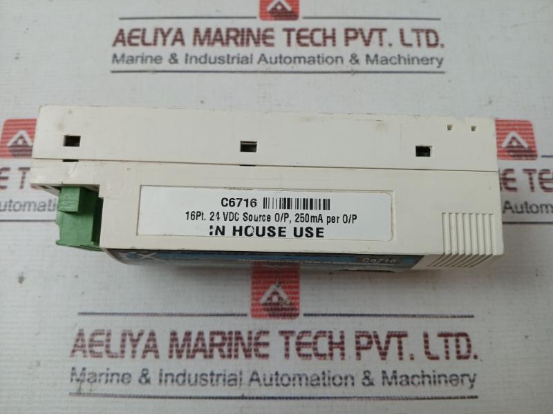 Mitsubishi Electric Rix C6716 Canopan Base Unit 16 Pt. 24Vdc Source Output 250Ma