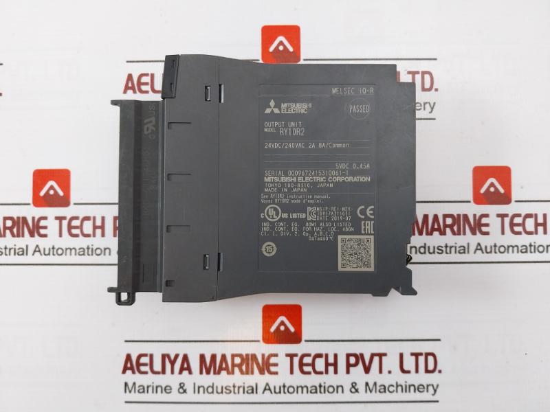 Mitsubishi Electric Ry10R2 Input/Output Unit Iq-r Series Bko-c11946H01 5Vdc 0.45A