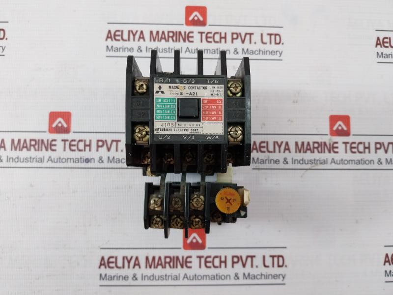 Mitsubishi Electric S-a21 Magnetic Contactor Iec 158-1 Bh332Z900H10 Nke-8477