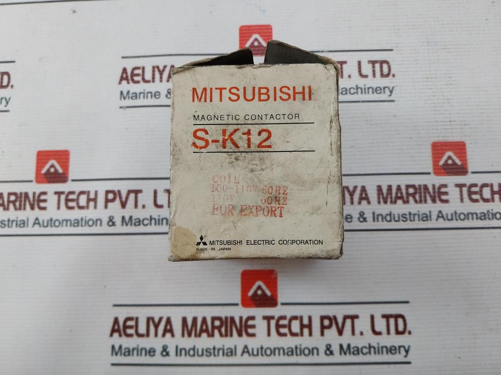 Mitsubishi Electric S-k12 Magnetic Contactor 100-110V 50Hz