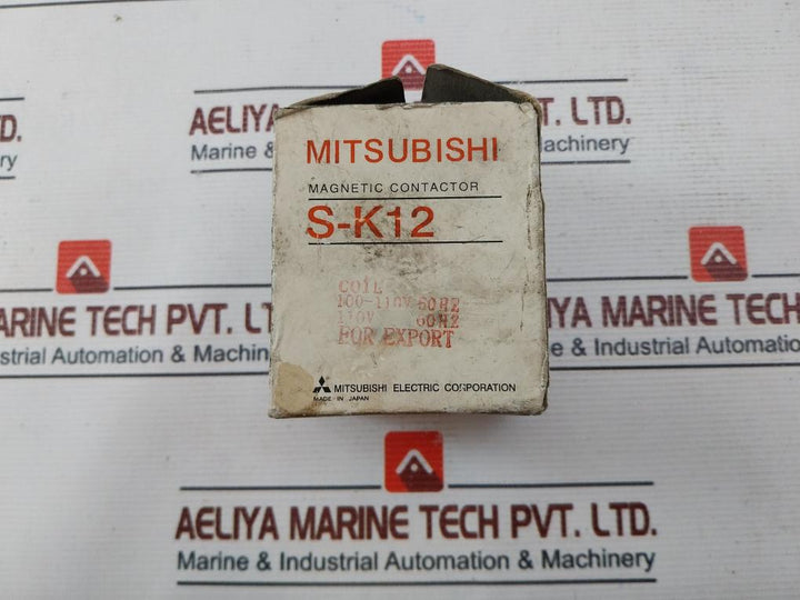Mitsubishi Electric S-k12 Magnetic Contactor 100-110V 50Hz