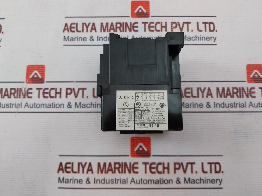 Mitsubishi Electric S-k12 Magnetic Contactor 100-110V 50Hz