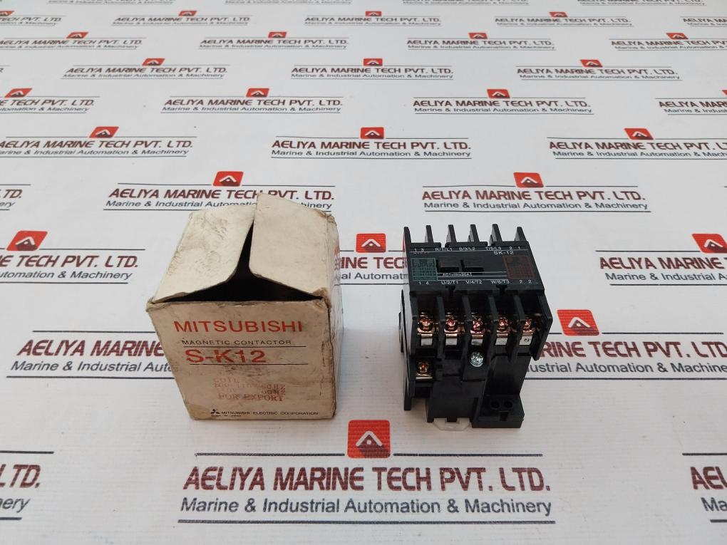 Mitsubishi Electric S-k12 Magnetic Contactor 100-110V 50Hz – Aeliya ...