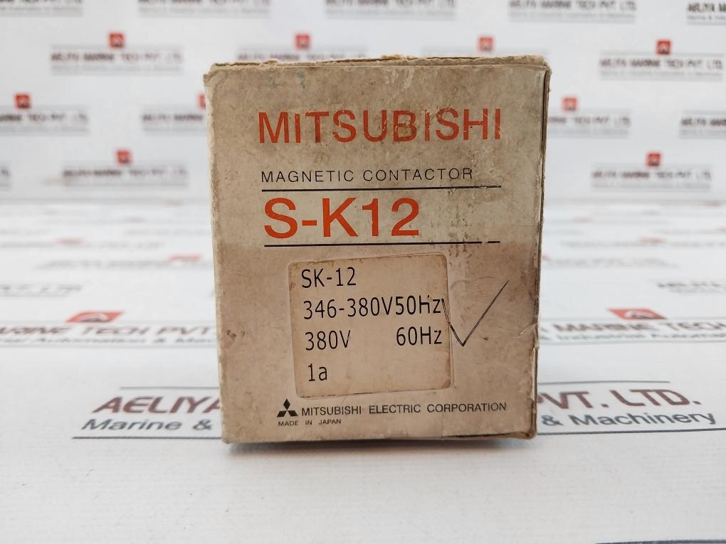 Mitsubishi Electric S-k12 Magnetic Contactor 20A 380V-440 50Hz