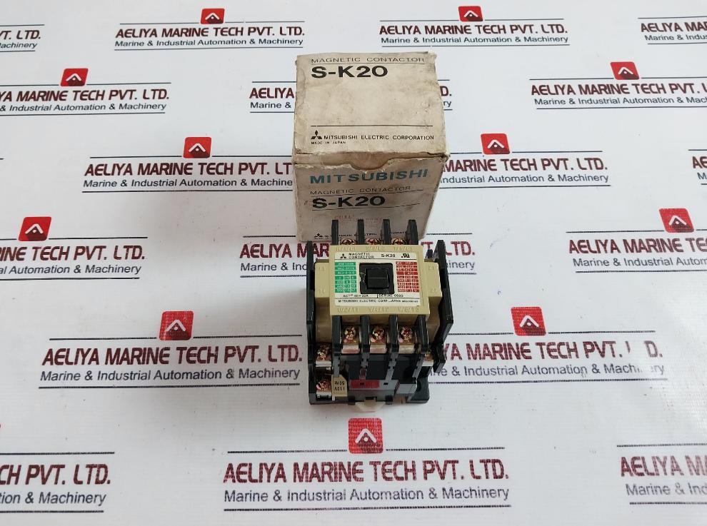 MITSUBISHI ELECTRIC S-K20 Magnetic Contactor 100-110V 50HZ