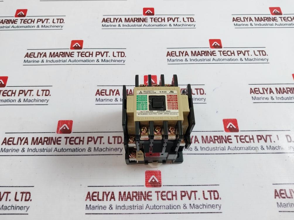 MITSUBISHI ELECTRIC S-K20 Magnetic Contactor 100-110V 50HZ