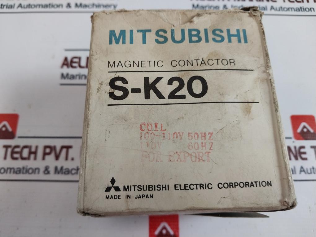 MITSUBISHI ELECTRIC S-K20 Magnetic Contactor 100-110V 50HZ