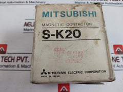 MITSUBISHI ELECTRIC S-K20 Magnetic Contactor 100-110V 50HZ