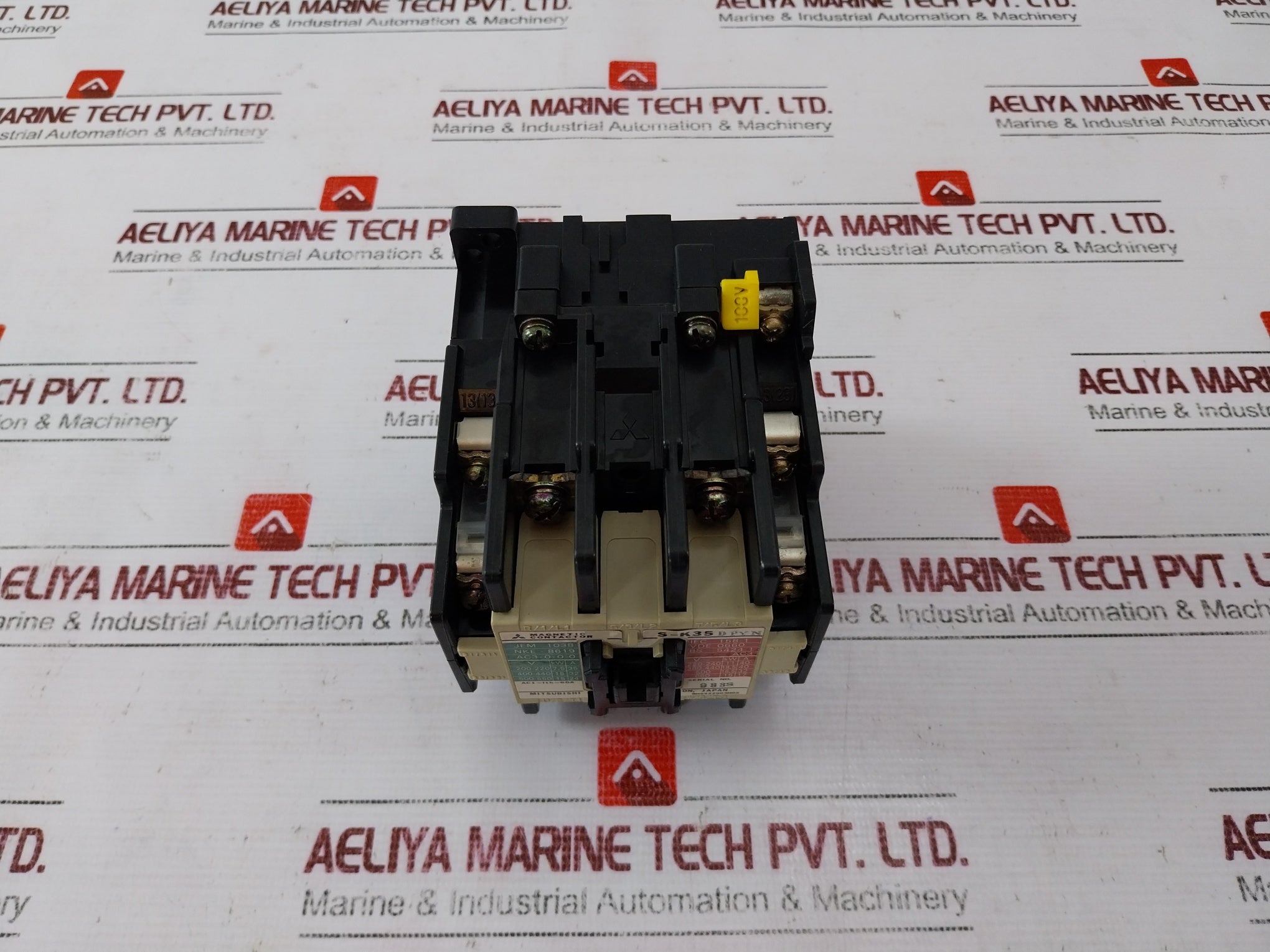 Mitsubishi Electric S-k35 Magnetic Contactor 100V Ac3 60A Iec 158-1