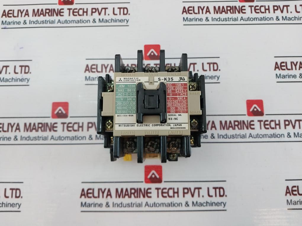 Mitsubishi Electric S-k35 Magnetic Contactor Ac100V