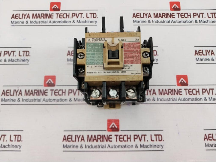 Mitsubishi Electric S-k65 Magnetic Contactor 100-127V 50/60Hz
