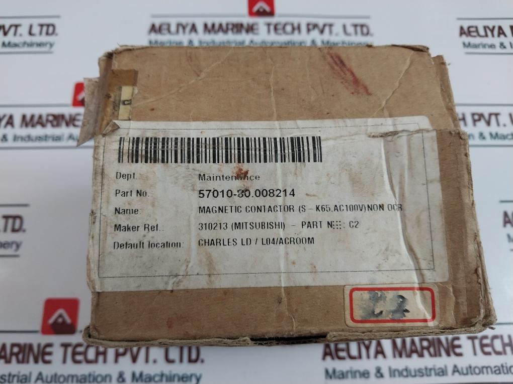 Mitsubishi Electric S-k65 Magnetic Contactor H569C793G11, 100-127V 100A 50/60Hz