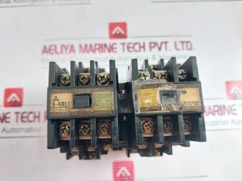 Mitsubishi Electric S-kr11 Magnetic Contactor Jem Ac3-1-0-1 Bh501Z980H01