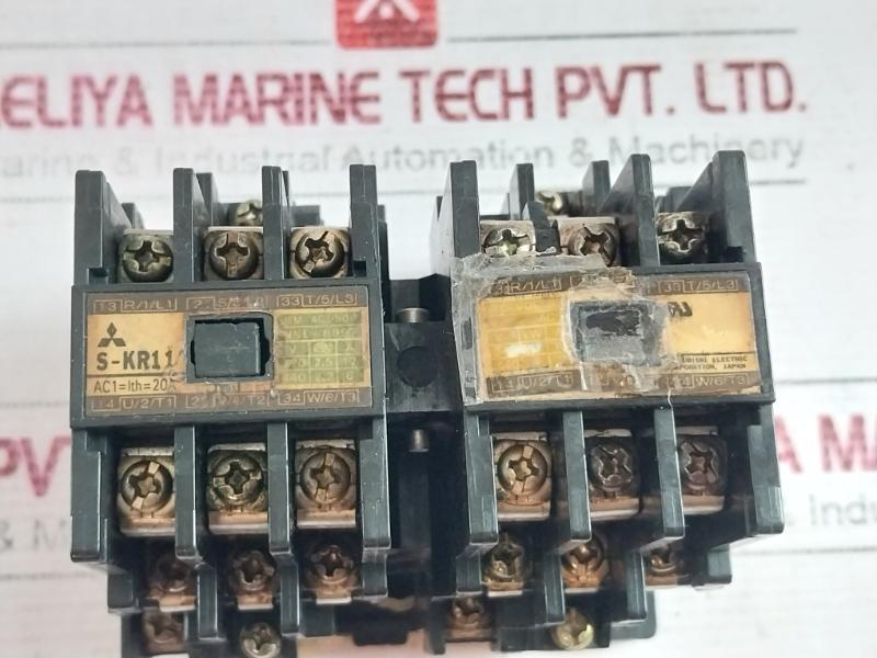 Mitsubishi Electric S-kr11 Magnetic Contactor Jem Ac3-1-0-1 Bh501Z980H01