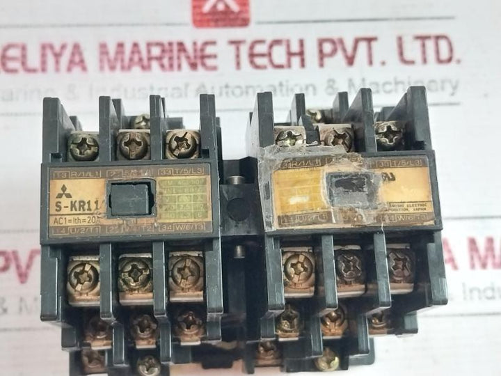 Mitsubishi Electric S-kr11 Magnetic Contactor Jem Ac3-1-0-1 Bh501Z980H01