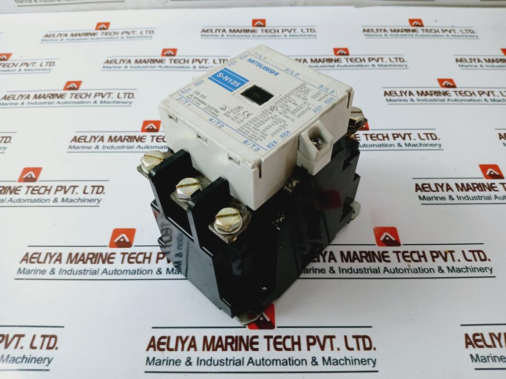 Mitsubishi Electric S-n125 Magnetic Contactor 150A 100-127V 50/60Hz