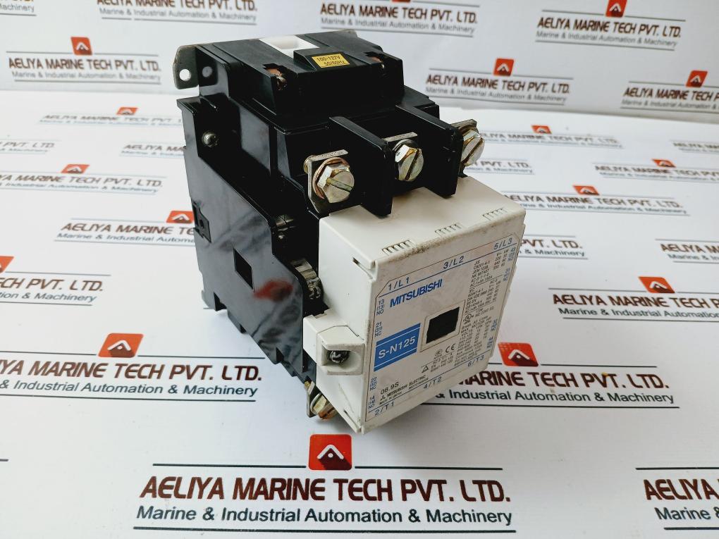Mitsubishi Electric S-n125 Magnetic Contactor 150A 100-127V 50/60Hz