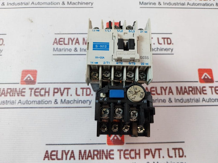 Mitsubishi Electric S-n12 Magnetic Contactor Th-n1 220A 690V~
