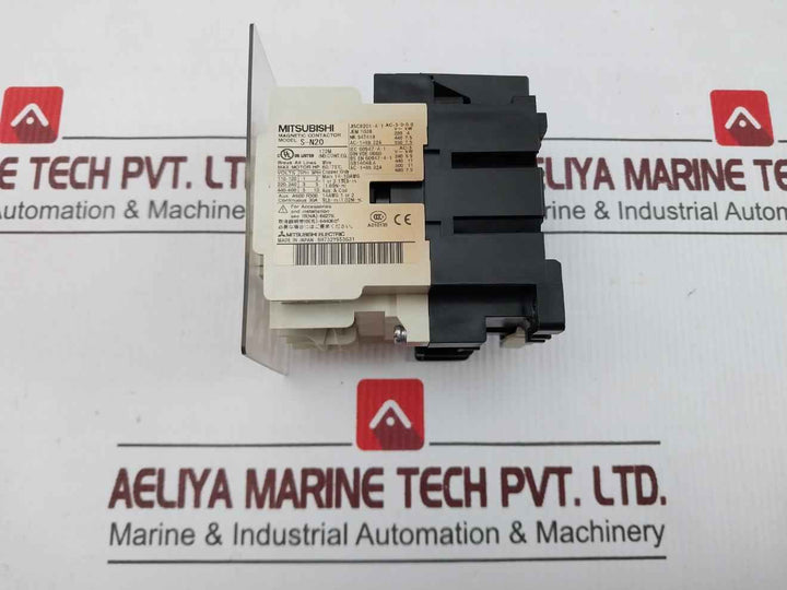 Mitsubishi Electric S-n20 Ac Contactor 32A 460-480V 60Hz