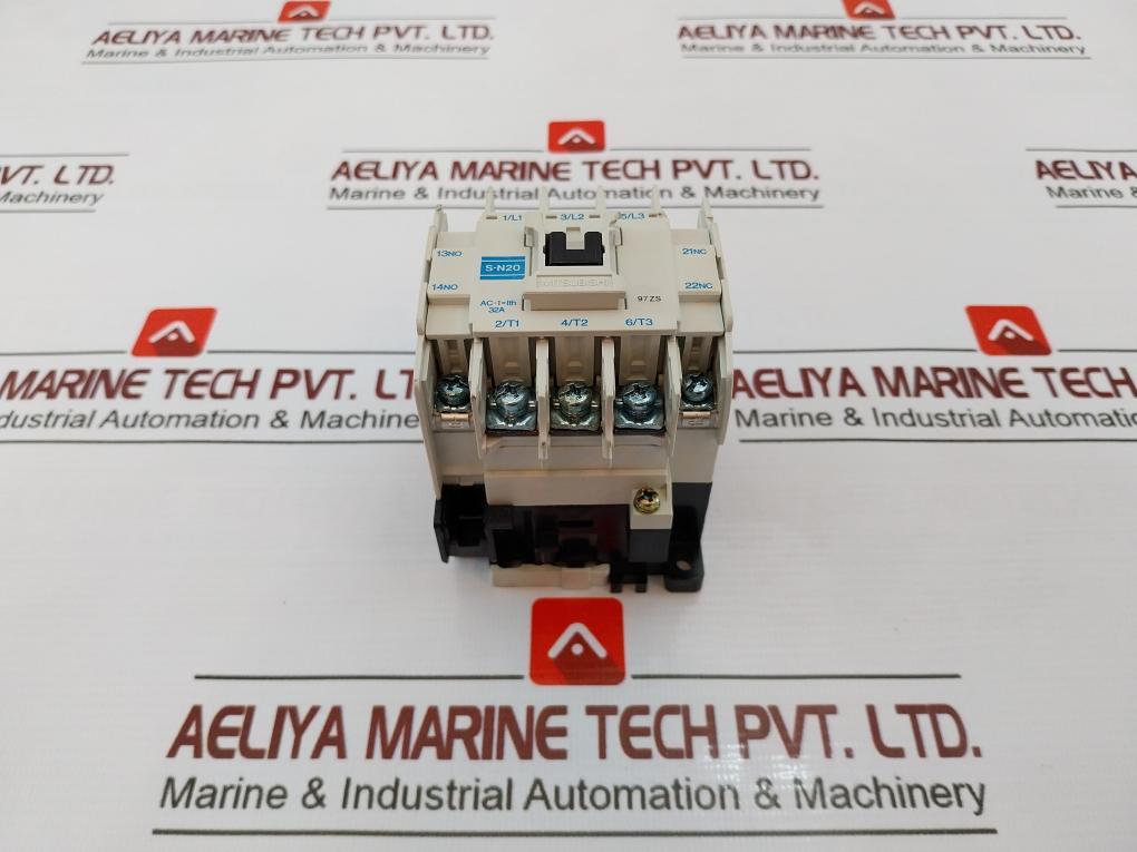 Mitsubishi Electric S-n20 Magnetic Contactor 380-415V 50Hz/400-440V 60Hz 97Zs