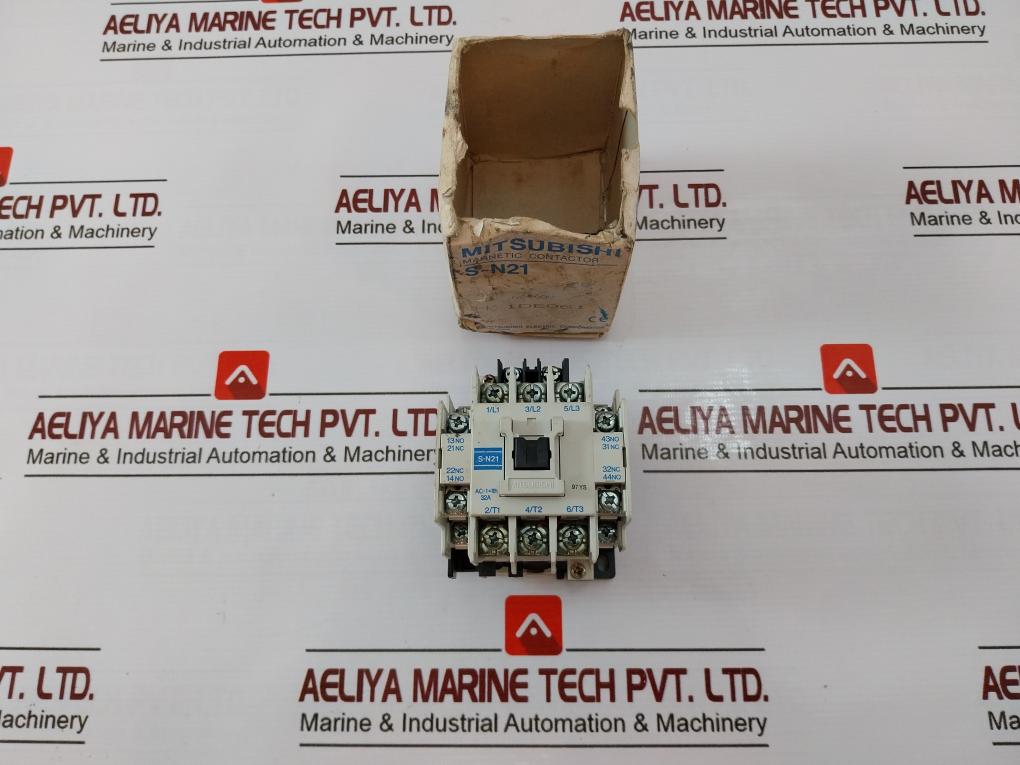 Mitsubishi Electric S-n21 Magnetic Contactor Jem 1038 32A 100-110V 60Hz