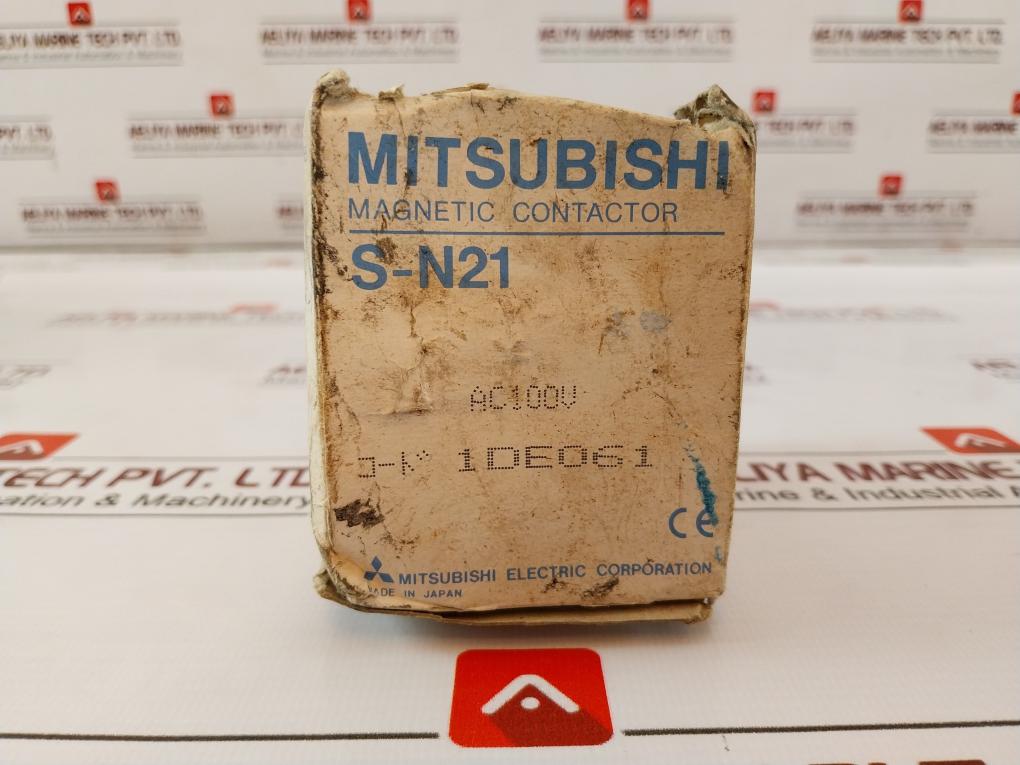 Mitsubishi Electric S-n21 Magnetic Contactor Jem 1038 32A 100-110V 60Hz