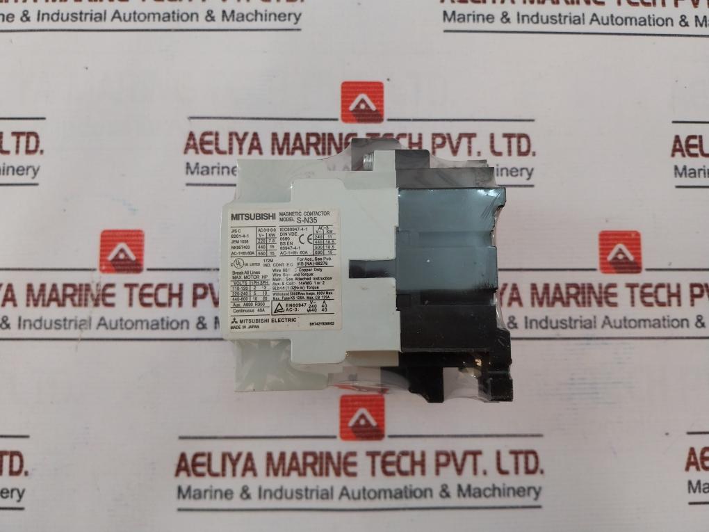 Mitsubishi Electric S-n35 Magnetic Contactor 110V 60Hz Bh742Y926H02