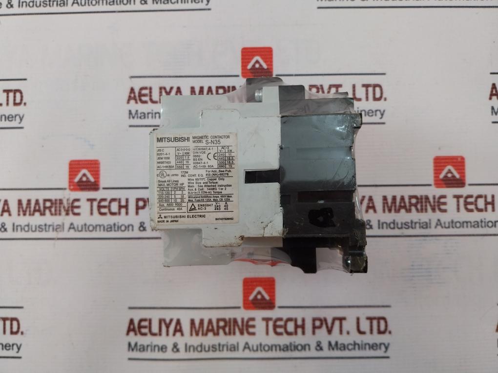 Mitsubishi Electric S-n35 Magnetic Contactor 50/60Hz