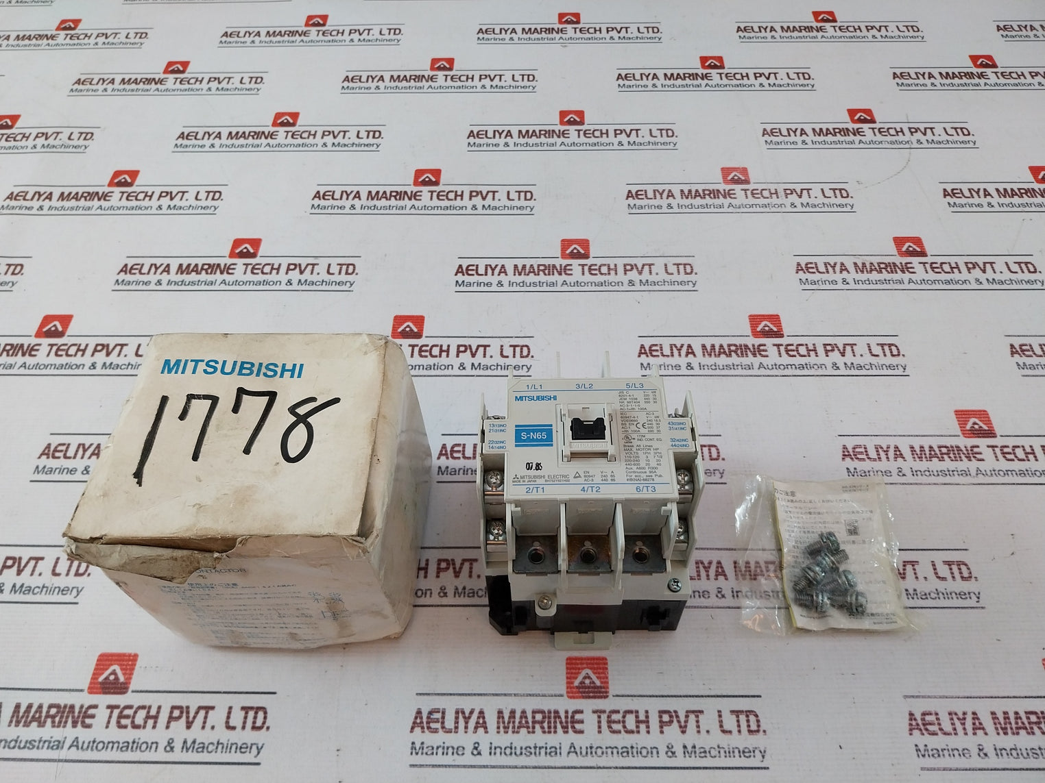 Mitsubishi Electric S-n65 Magnetic Contactor 1De131 50/60Hz H569C793G14