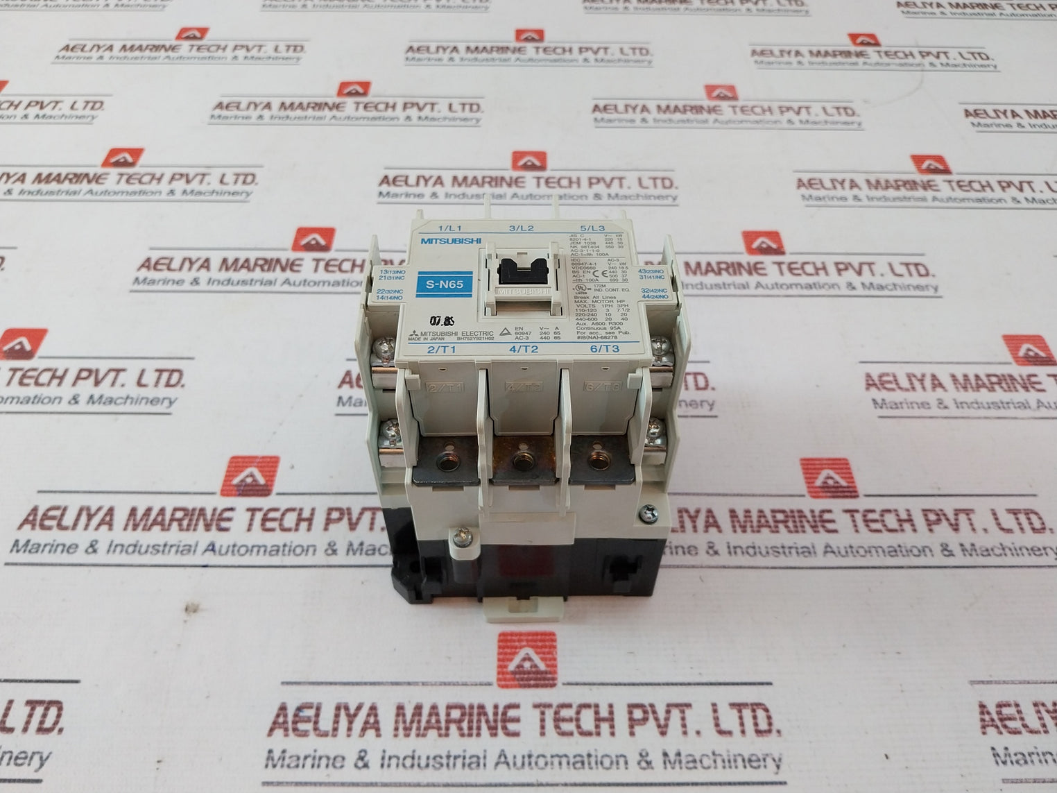 Mitsubishi Electric S-n65 Magnetic Contactor 1De131 50/60Hz H569C793G14