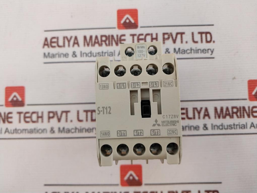 Mitsubishi Electric S-t12 Magnetic Contactor 20A 100-127V 50/60Hz