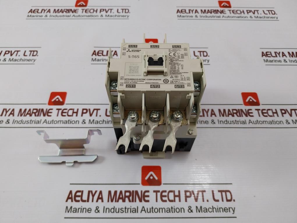 Mitsubishi Electric S-t65 Magnetic Contactor Nk 15T407 Ac-3 Bha52Y980H05