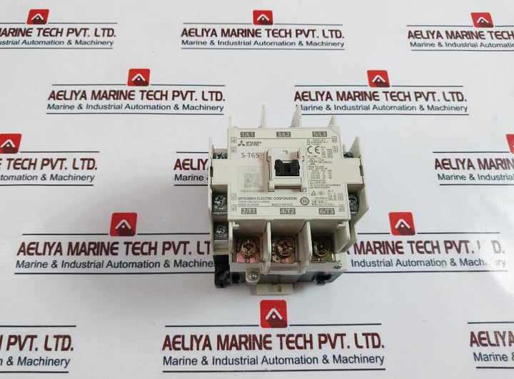 Mitsubishi Electric S-t65, 3 Poles Magnetic Contactor 100A 440V 50/60Z