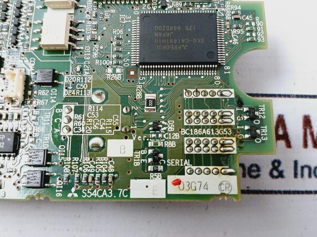 Mitsubishi Electric S54Ca3.7C Pcb Card Ver: B