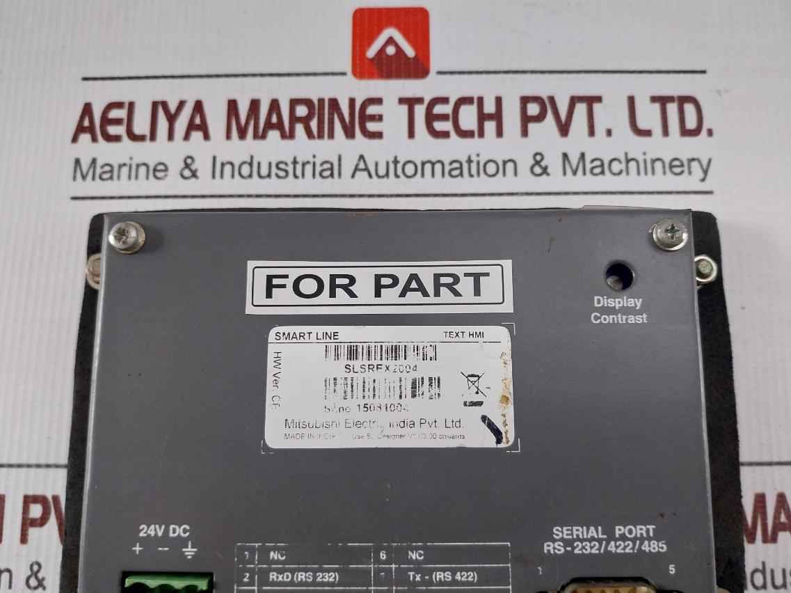 Mitsubishi Electric Slsrex2004 Smart Line Hmi Operator Panel (Not Working)