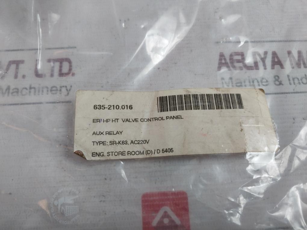 Mitsubishi Electric Sr-k63 Contactor Relay 16A 200V 50Hz 200-220V 60Hz Ac220V